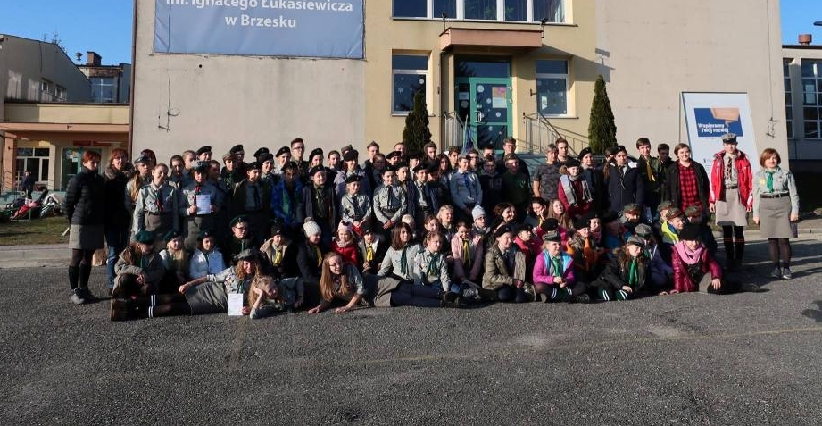 Nowa drużyna harcerska w ZSP Nr 1 w Brzesku