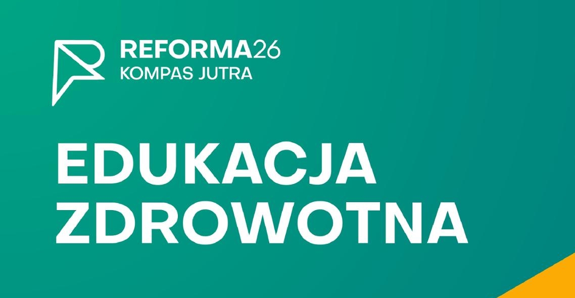 Edukacja Zdrowotna - plakat informacyjny Ministerstwa Edukacji Narodowej