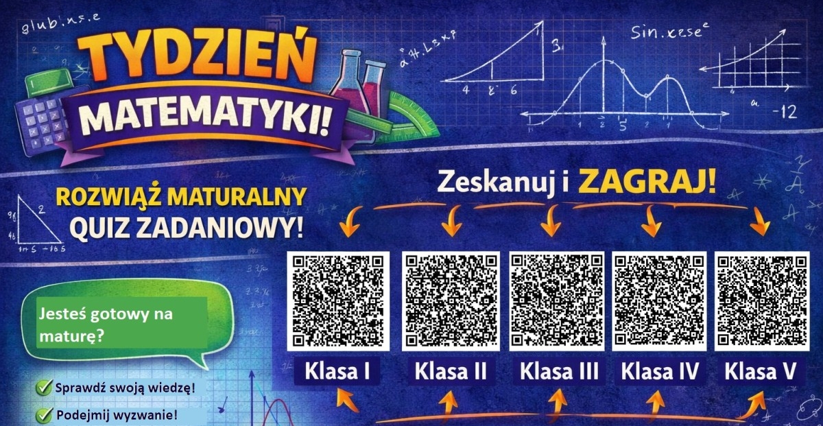 Technikum im. J.Piłsudskiego w Brzesku: Tydzień Matematyki 2026 za nami!