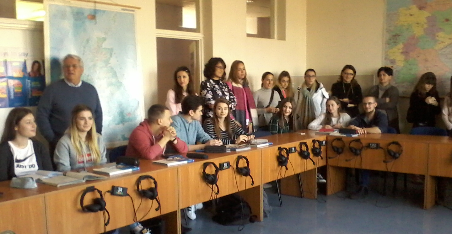 Wizyta Gości Szkoły Podstawowej z Woli Dębińskiej w ZSP NR1