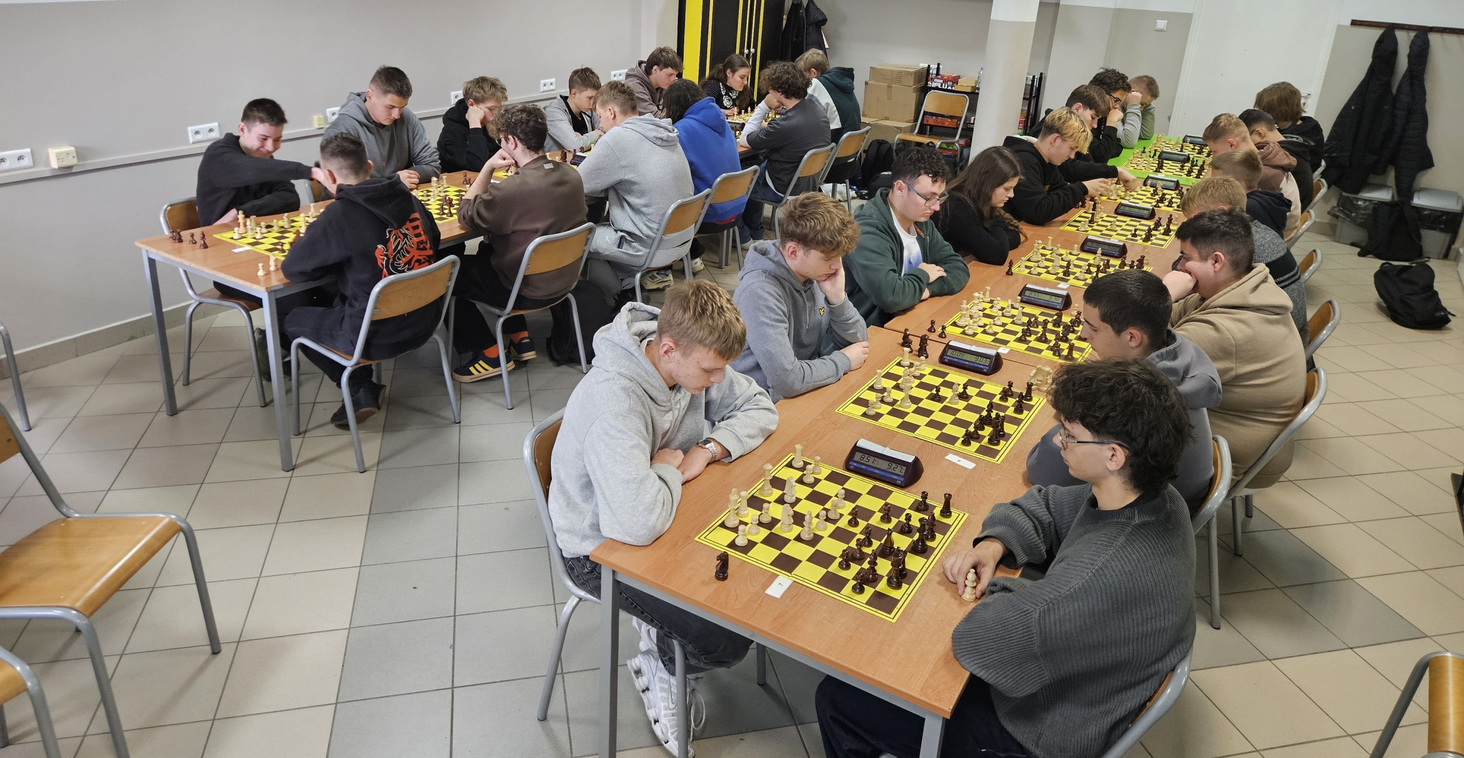 Kacper Węgrzyn mistrzem Zielonki w szachach szybkich