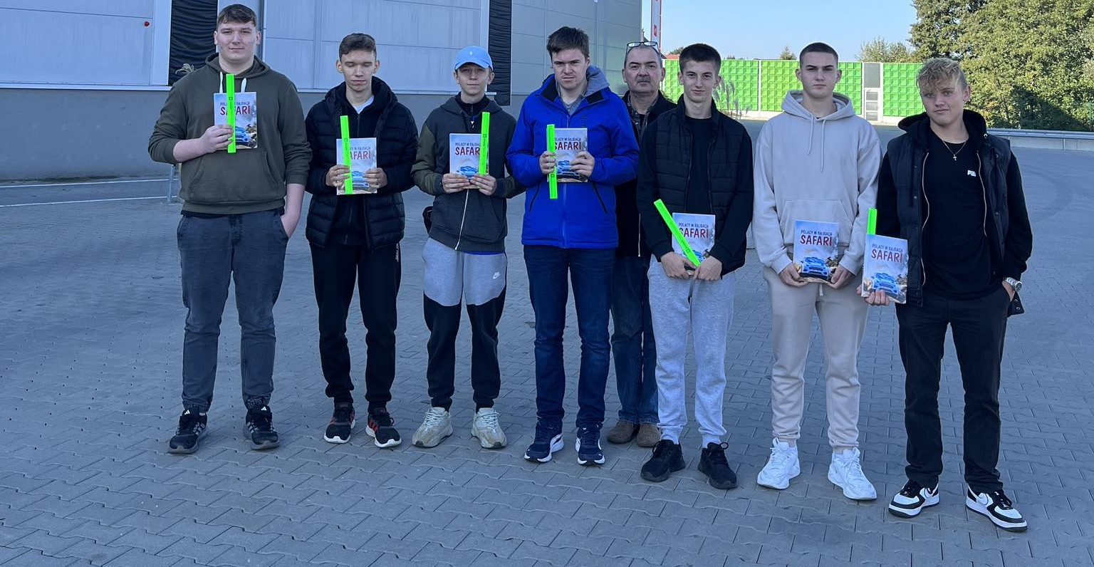 Wycieczka uczniów z Zielonki do Zasada Trans Spedition