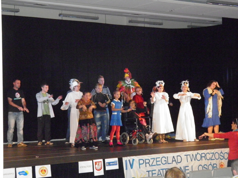 Uczennica SOSW w Złotej najlepsza na IV Przeglądzie Twórczości Teatralnej Osób Niepełnosprawnych w Brzesku