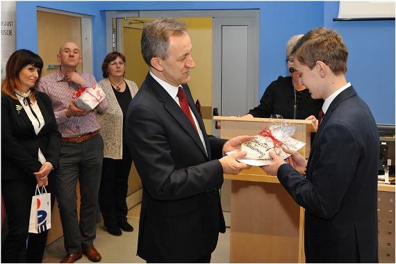 Uczeń ZSP Nr 1 laureatem konkursu  "Śladami żołnierzy wyklętych. Pułkownik Witold Pilecki w panteonie polskiej historii".