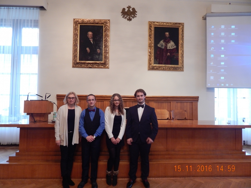 I miejsce ucznia LO w Brzesku w regionalnych eliminacjach Ogólnopolskiego Konkursu Krasomówczego 