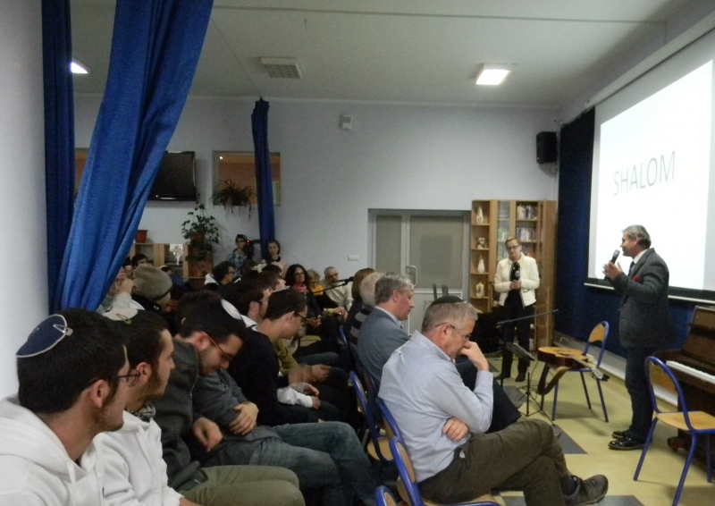 Goście z Jerozolimy w ZSP Nr1 w Brzesku