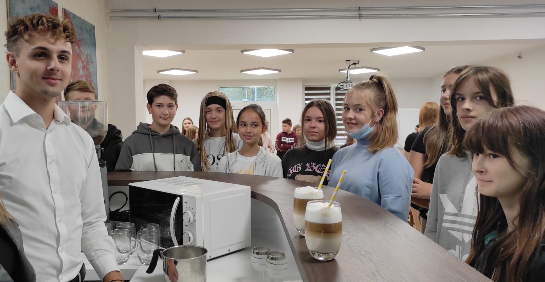 Warsztaty hotelarsko - gastronomiczne dla Ósmoklasistów na Zielonce