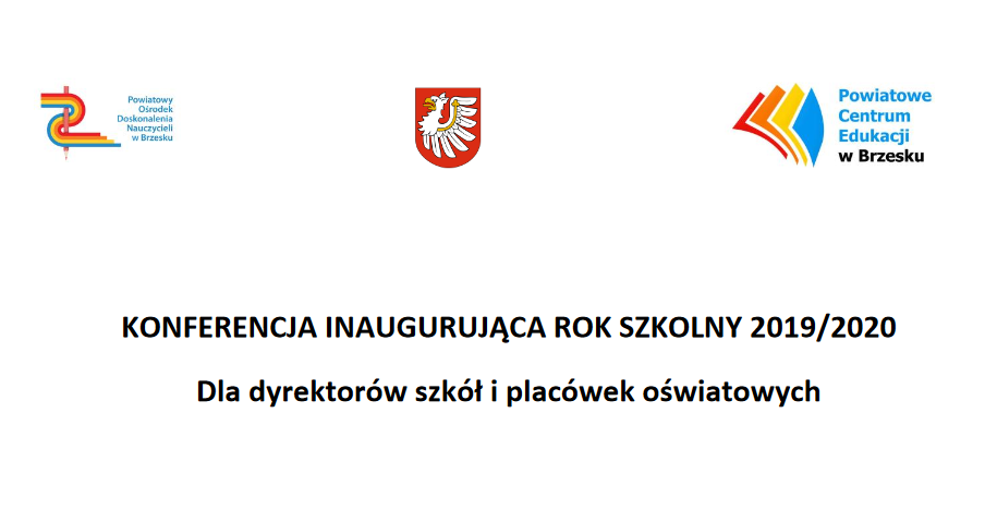 Konferencja inaugurująca rok szkolny 2019/2020