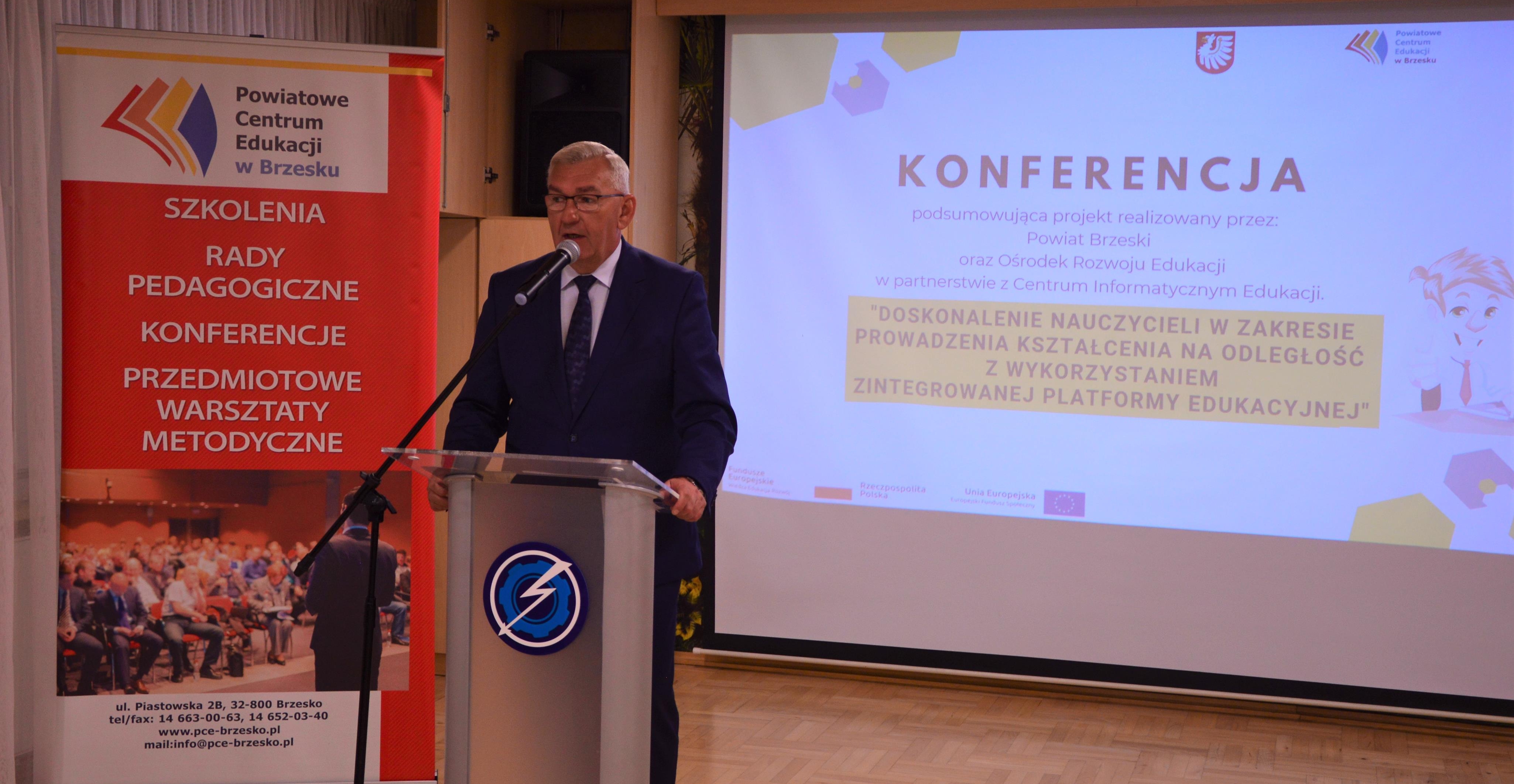 Konferencja w Powiatowym Centrum Edukacji w Brzesku