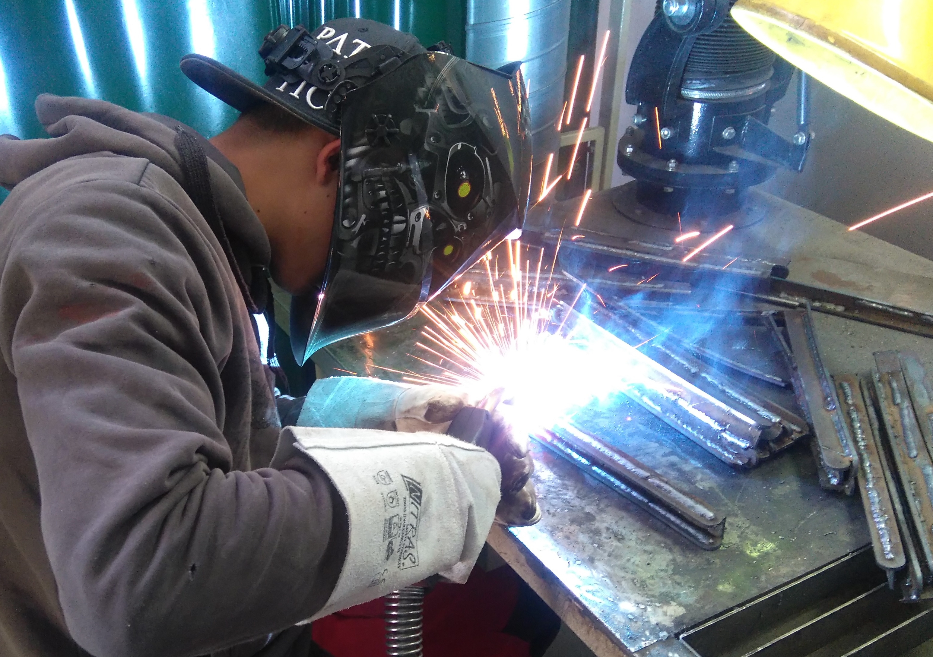 Uczniowie na kursach zawodowych