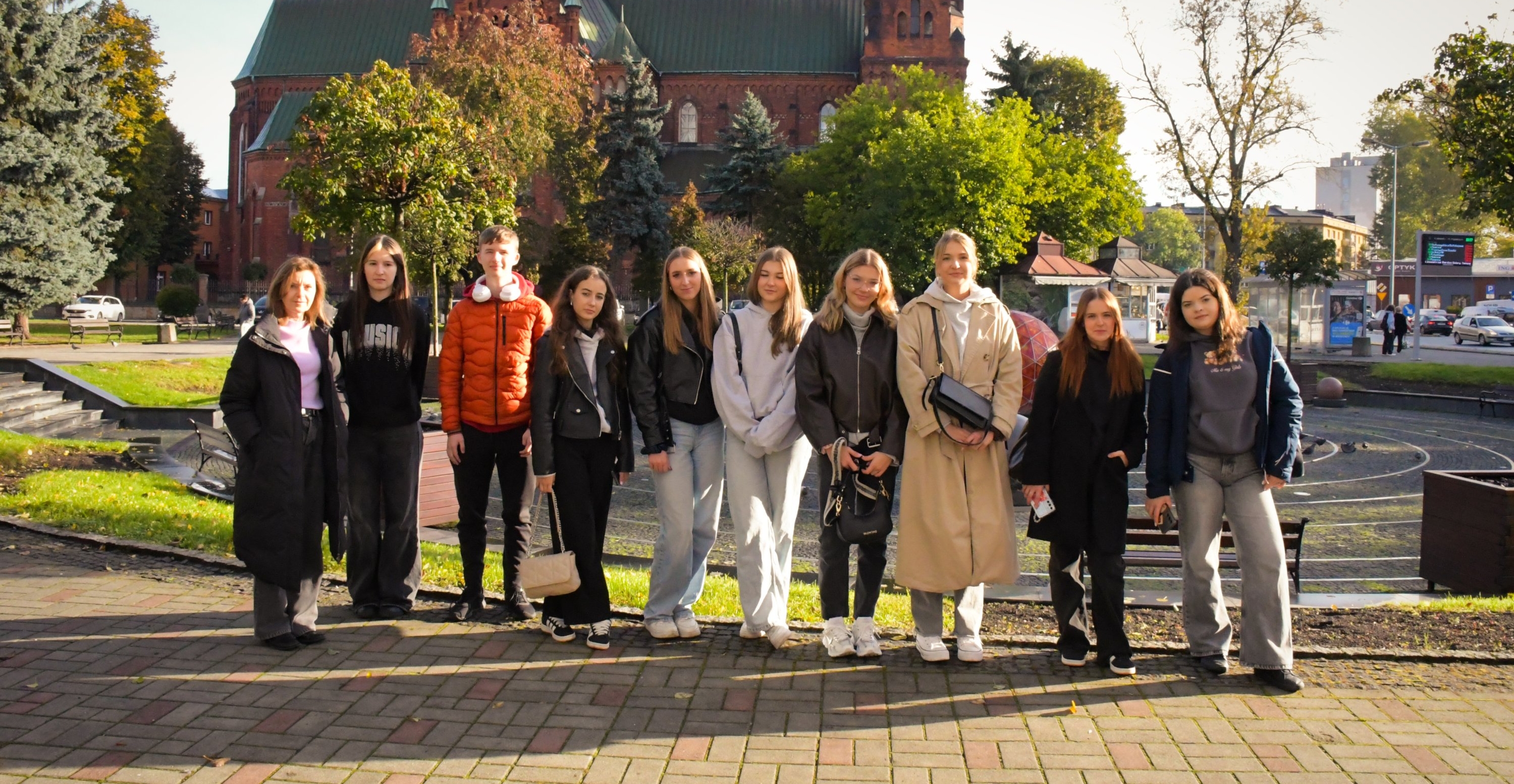 Hotelarze z Zielonki w Tarnowie - lekcja zawodu w terenie