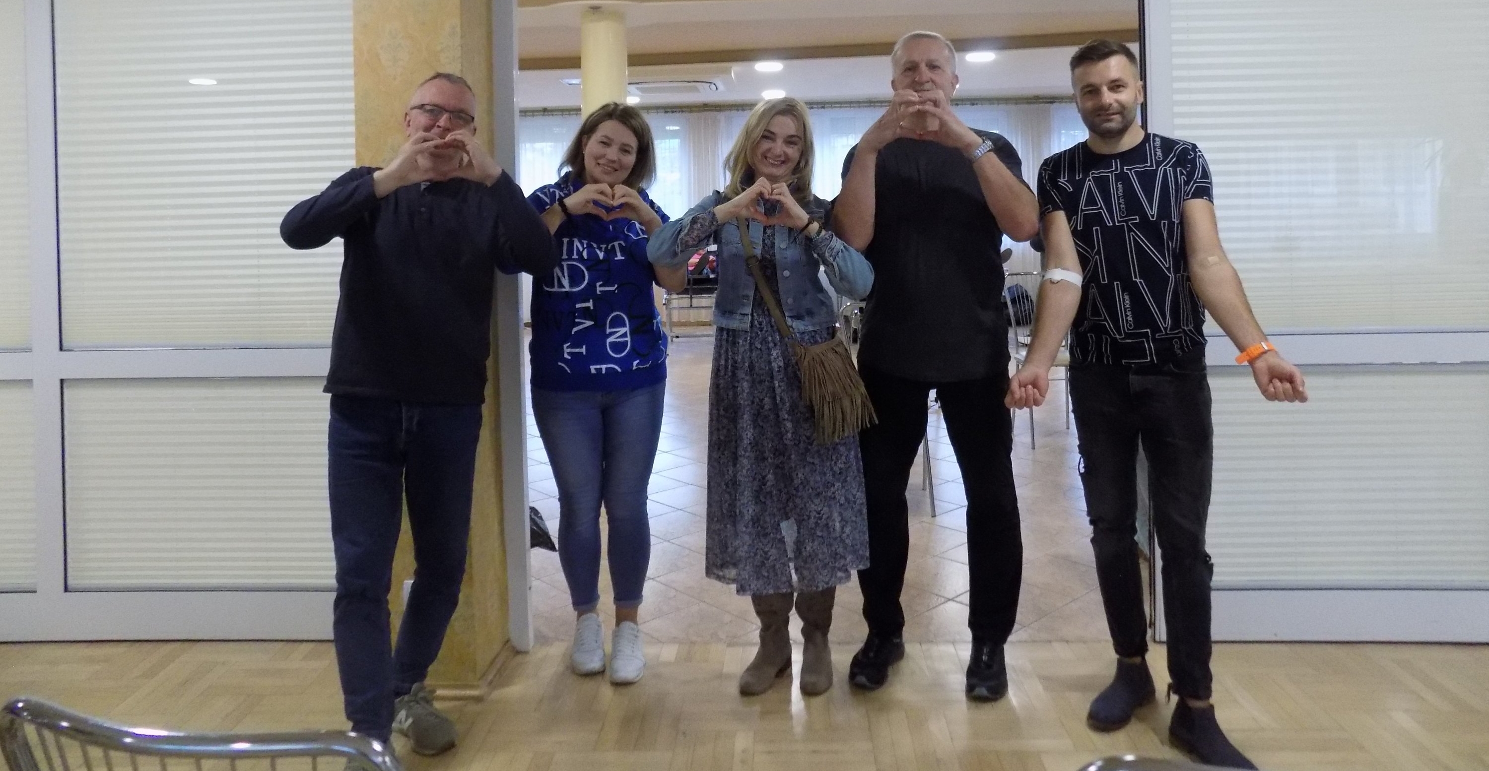 Honorowi dawcy krwi w akcji