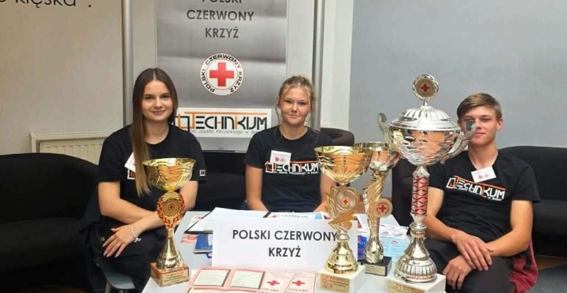 Dzień prezentacji klubów i organizacji szkolnych w Technikum im. J. Piłsudskiego w Brzesku