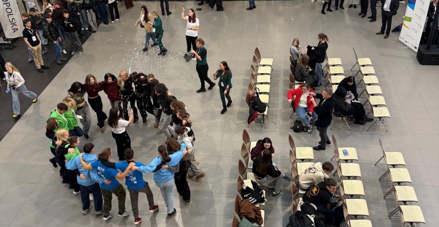 Maturzyści z Technikum im. J. Piłsudskiego w Brzesku na Festiwalu Uczelni – Małopolska Przyszłości w EXPO Kraków