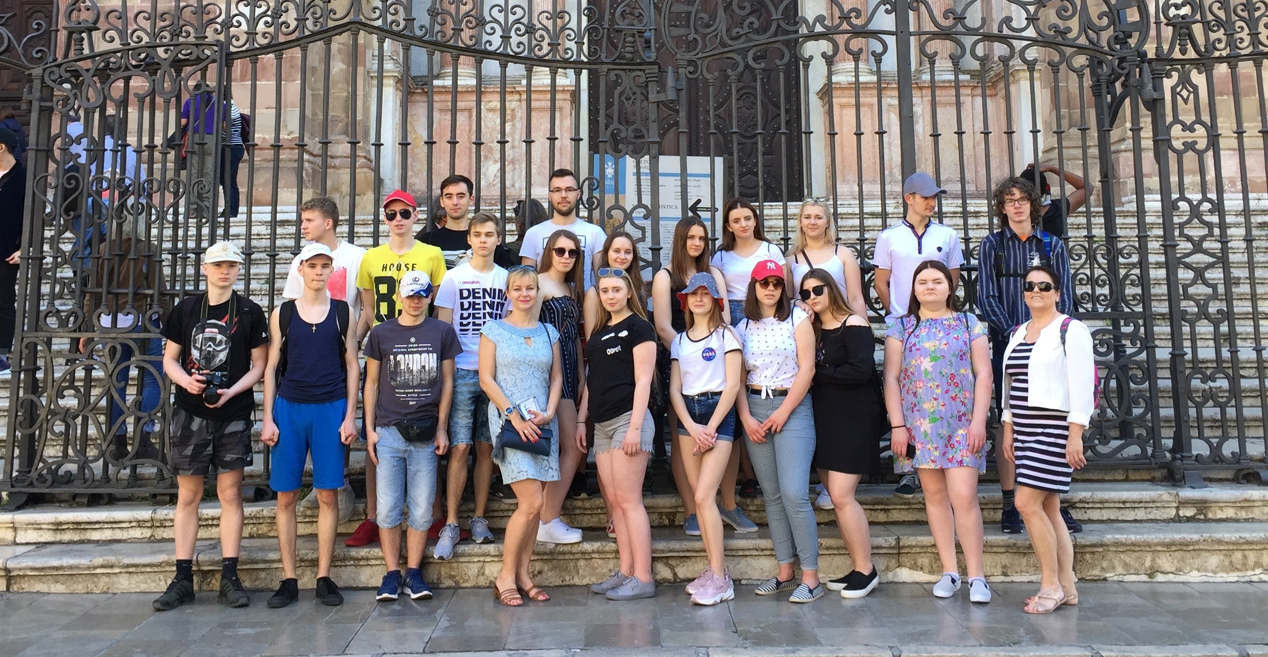 Uczniowie z Zielonki w Hiszpanii