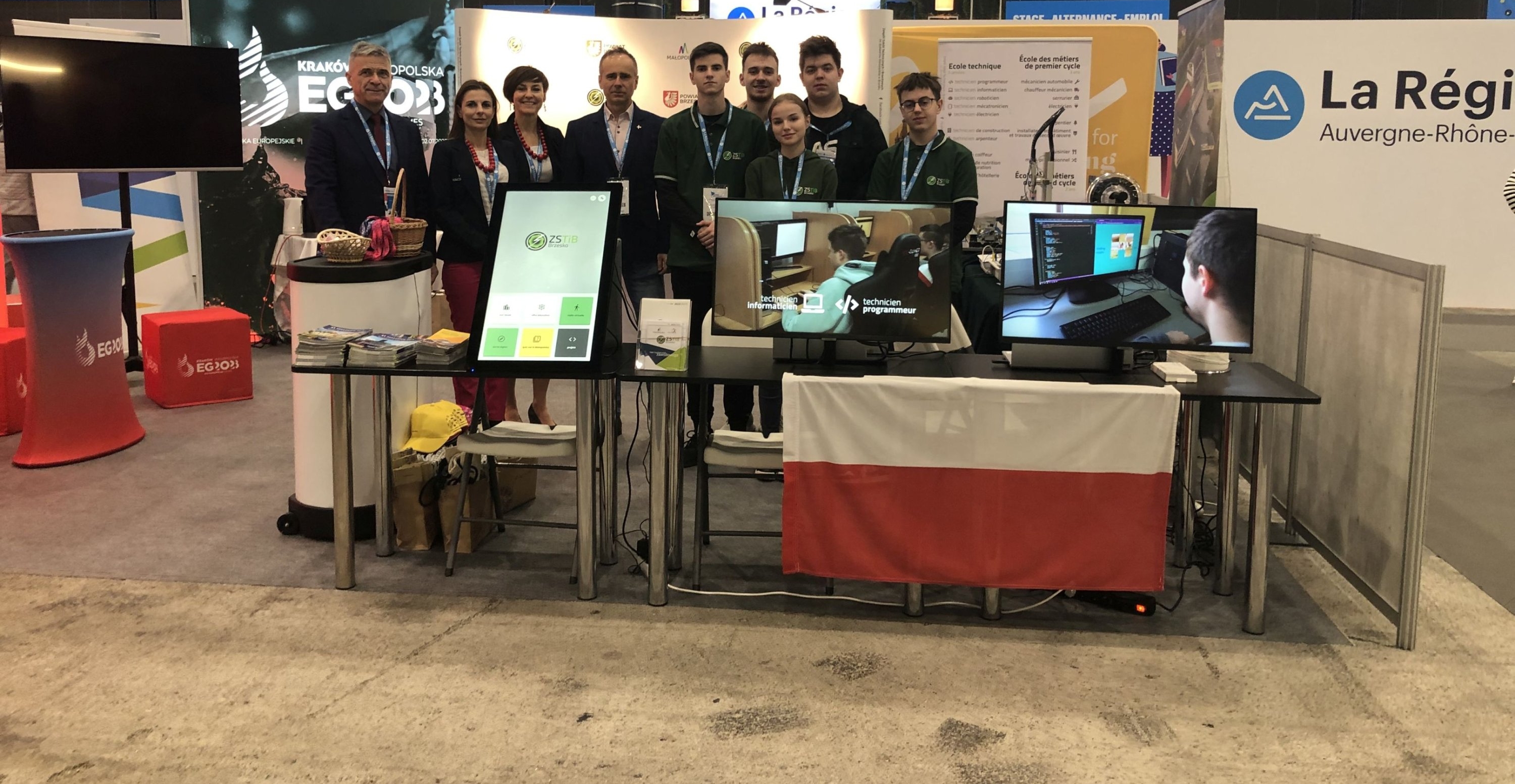 Zespół Szkół Technicznych i Branżowych na Mundialu Zawodów w Lyonie