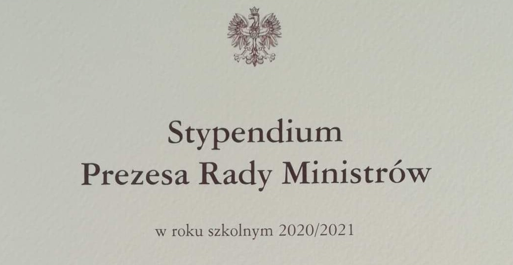 Stypendia Prezesa Rady Ministrów dla uczennic z Zielonki.