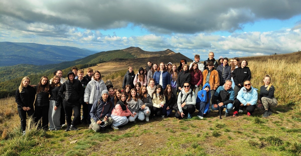 Technikum im. J. Piłsudskiego w Brzesku: Sesja fotograficzna na Połoninie Wetlińskiej