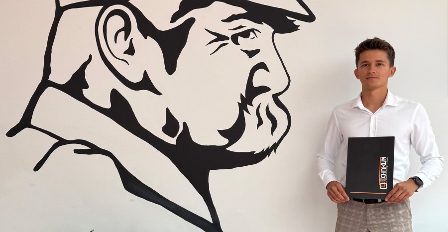 Stypendyści Starosty Powiatu Brzeskiego z Technikum im. J. Piłsudskiego w Brzesku