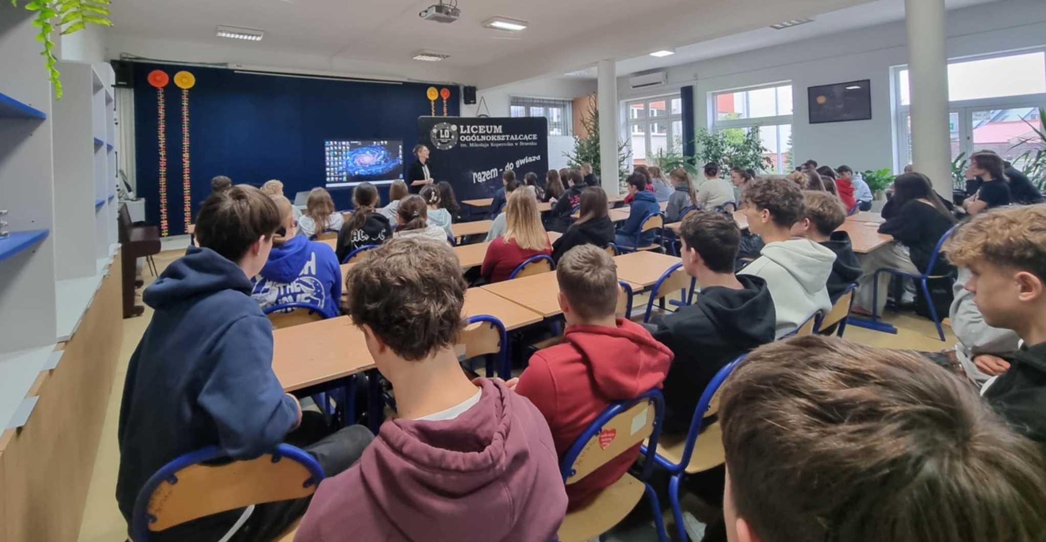 Inspirujące spotkanie z absolwentką "Kopernika"