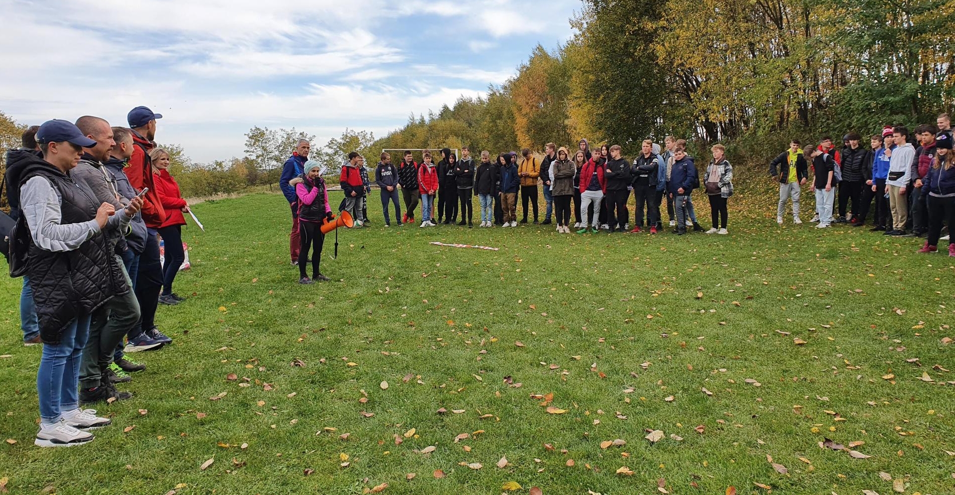 Rajd integracyjny klas pierwszych z Zielonki