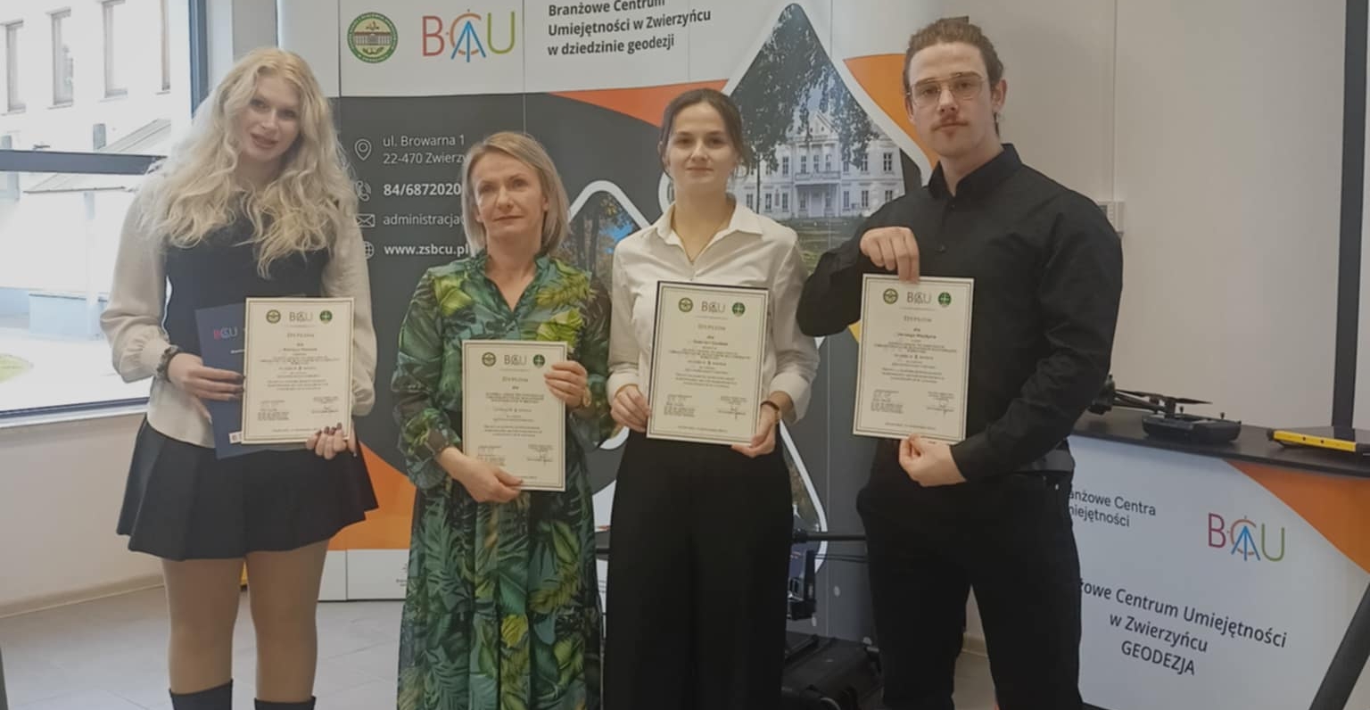 Geodeci z Zielonki wśród najlepszych w Polsce!