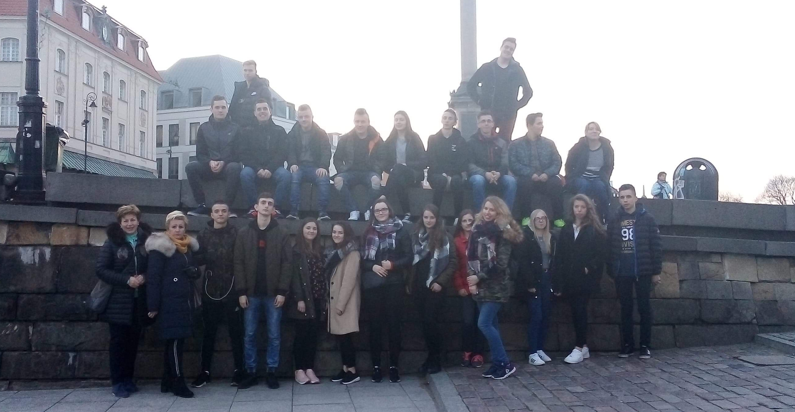 Wyjazd zawodoznawczy do Warszawy w ramach projektu pn. „Rozwój i podniesienie jakości kształcenia zawodowego w powiecie brzeskim poprzez wparcie szkół – utworzenie Centrum Kompetencji Zawodowych”