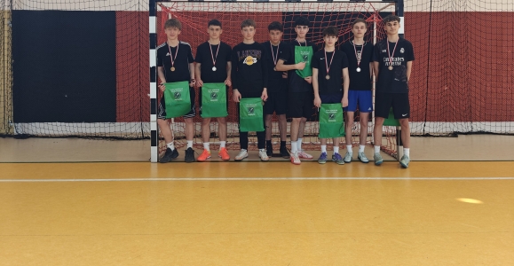 4 TI Mistrzem Zielonki w Szkolnej Lidze Futsalu