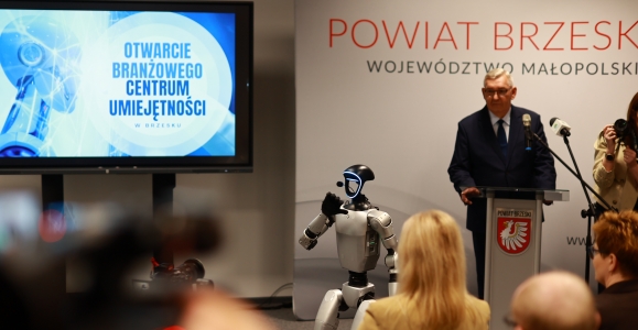Uroczyste otwarcie Branżowego Centrum Umiejętności w dziedzinie mechatroniki