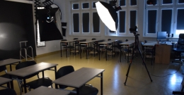 Nowoczesne studio fotograficzne w Technikum im. J. Piłsudskiego w Brzesku