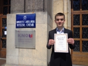 Tytuł laureata i indeks na UJ dla absolwenta brzeskiego liceum