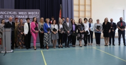 Uroczysta akademia z okazji Dnia Edukacji Narodowej w Technikum im. Józefa Piłsudskiego w Brzesku