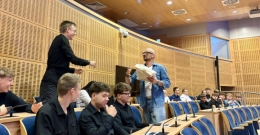 Edukacja obywatelska uczniów z Zielonki w Urzędzie Marszałkowskim