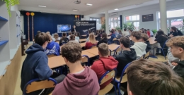 Inspirujące spotkanie z absolwentką "Kopernika"