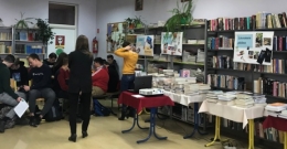 „Krok po kroku z literaturą“  - gra literacka w bibliotece szkolnej ZSP Nr 1