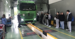 Wizyta zawodoznawcza logistyków z Technikum im. J. Piłsudskiego w Zasada Trans – Spedition